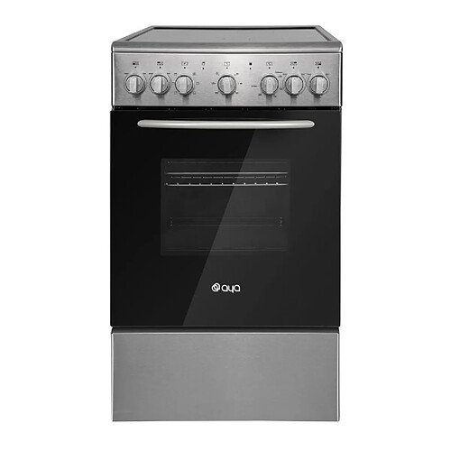 Cuisinière vitrocéramique AYA ACV5063IX 4 foyers Inox