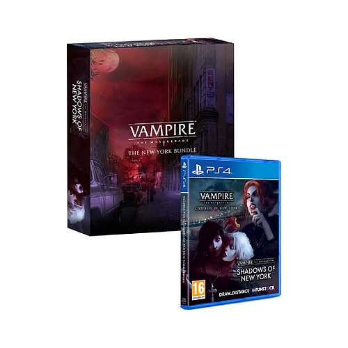 Just For Games Vampire the Masquerade Coteries and Shadows of New York Collector Edition PS4