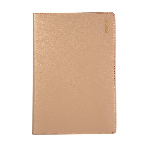 Wewoo Housse en cuir à texture Lichi pivotant à 360 degrés avec support pour Samsung Galaxy Tab S6 10.5 T860 / T865 or