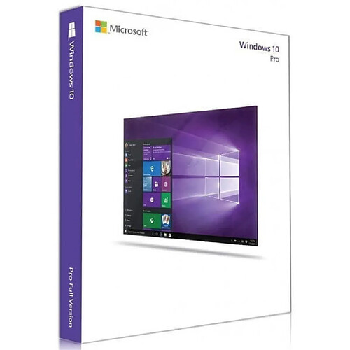 Microsoft Windows 10 Professionnel (Pro) - 32 / 64 bits - Clé licence à télécharger - Livraison rapide 7/7j