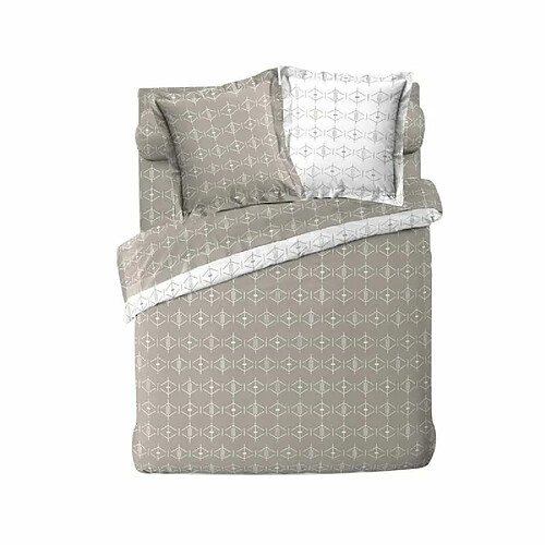 Paris Prix Housse de Couette Botania 240x220cm Gris