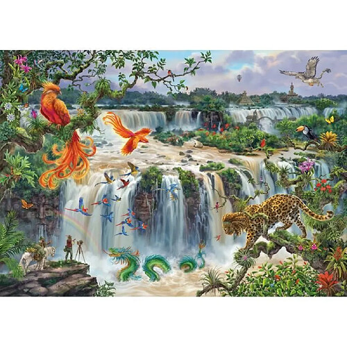 Puzzle 1000 pieces, Chutes d'eau, Adultes&enfants des 14 ans, Puzzle de qualité supérieure, 12000853, Edition 50 ans, Ravensburger