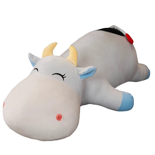 Universal 60 cm mignon doux vers le bas coton vache peluche poupée peluche vache poupée bébé logiciel coussin cadeau petite amie | animaux peluches