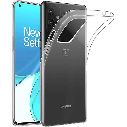 Xeptio Coque OnePlus 9 / One Plus 9 5G Souple Transparente flexible Bumper Gel TPU Invisible Antichoc OnePlus 9 / One Plus 9 5G