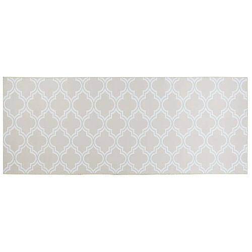 Beliani Tapis beige 80 x 200 cm KADAYAL