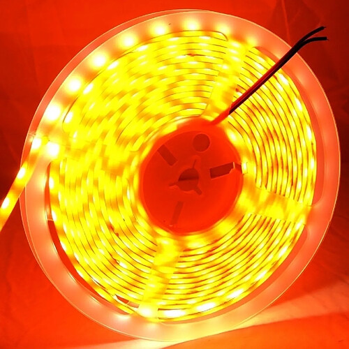 Wewoo Ruban LED Waterproof Epoxyde Orange Lumière époxy imperméable de corde de 50W SMD de l'époxy 14W, 60 / M, longueur: 5m