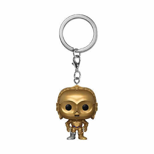 Porte-clés Funko Pop : Star Wars - c3PO, 2 pouces