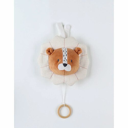 NOUKIES Peluche musicale Babou en Veloudoux caramel - Noukie's