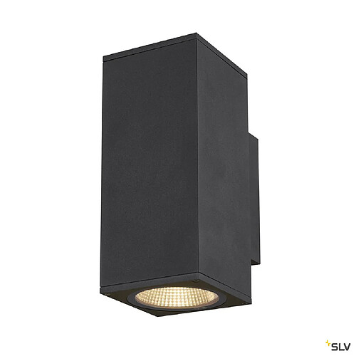 Slv Applique extérieure ENOLA SQUARE UP/DOWN, carré, anthracite, LED, 53W, 3000K/4000K, IP65 - Taille M