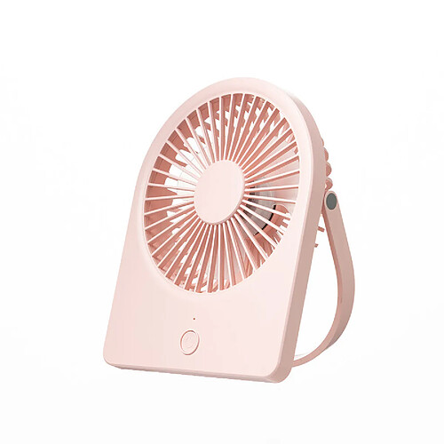 (Rose) Ultra-Mince Nouvel Affichage Numérique De Bureau Petit Ventilateur Maison Muet Portable Usb En Ligne