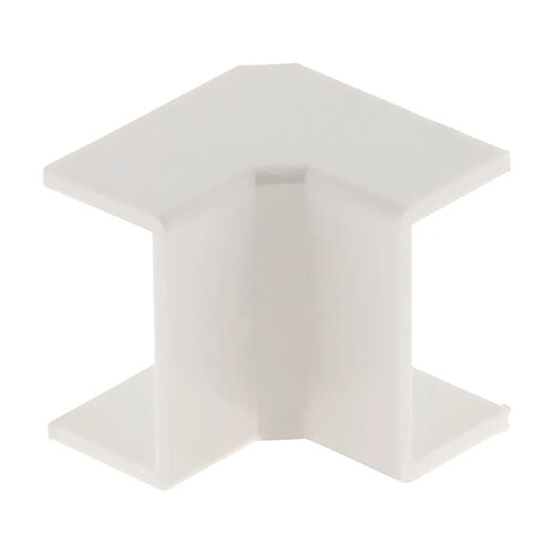 Lot de 2 angles intérieurs 20 x 10mm - blanc - Zenitech