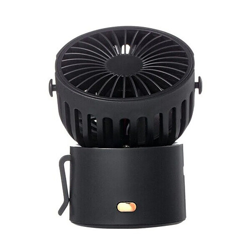 (noir) Mini Ventilateur de Cou Suspendu Portable Créatif Rechargeable par USB