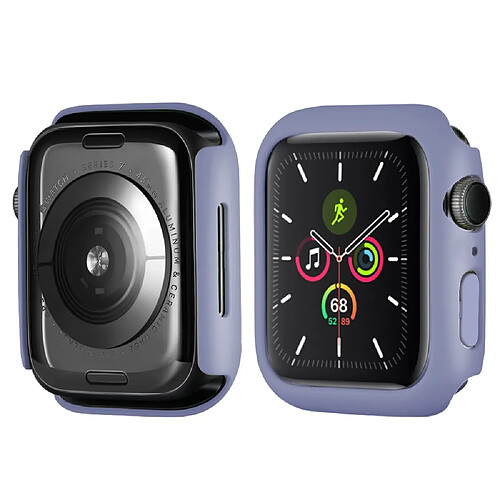 Coque en TPU caoutchouté, bleu pour votre Apple Watch Series 7 41mm