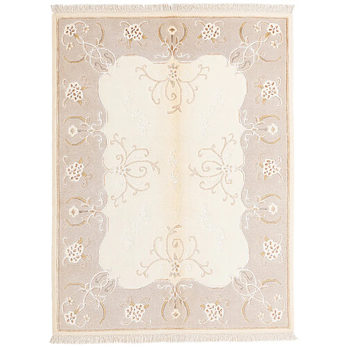 Vidal Tapis de laine 201x150 beige Darya