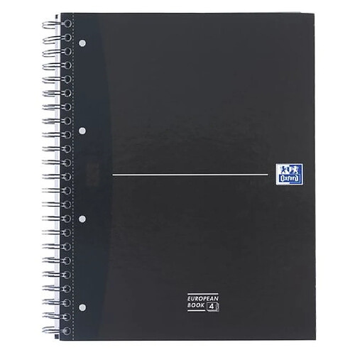 Cahier spirales Oxford Europeanbook A4+ 22,2 x 29,8 cm - 5 x 5 - 240 pages