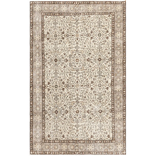 Vidal Tapis de laine 246x155 beige Ultra Vintage