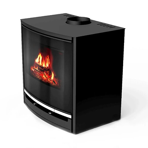 Interstoves POÊLE À BOIS ORNELLA | BÛCHES 40CM - Noir