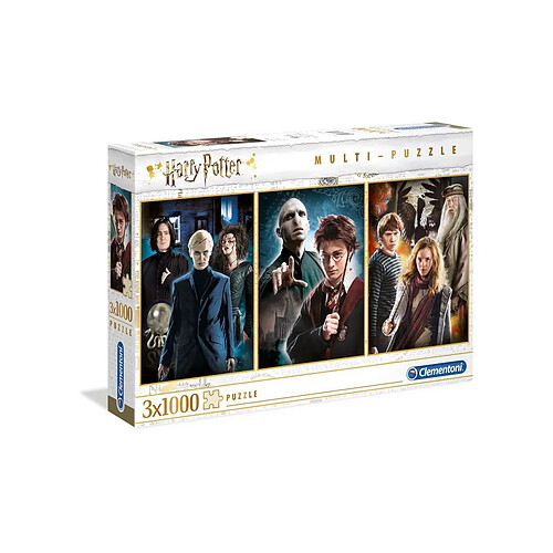 Clementoni Harry Potter - Pack 3 Puzzles Characters