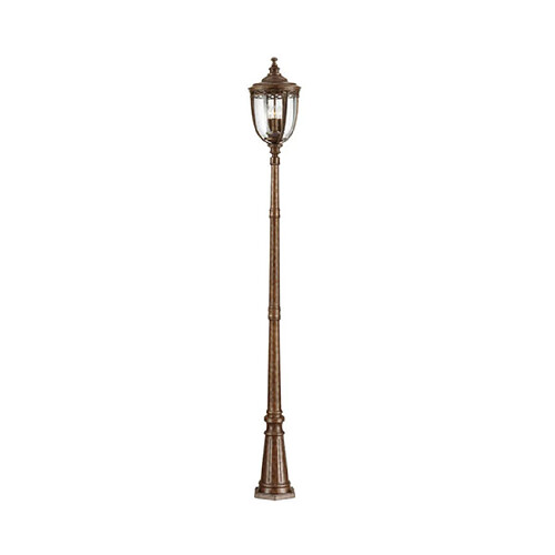 Elstead Lighting Lampe sur pied extérieur English Acier,Verre pressé Bronze britannique