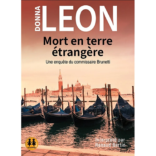 Une enquête du commissaire Brunetti. Mort en terre étrangère · Occasion