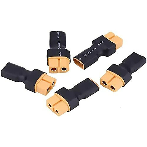 Adaptateur Convertisseur De Batterie Connecteur Xt30 Vers Xt60 Xt30 Mâle Vers Xt60 Femelle 5 Pièces RC