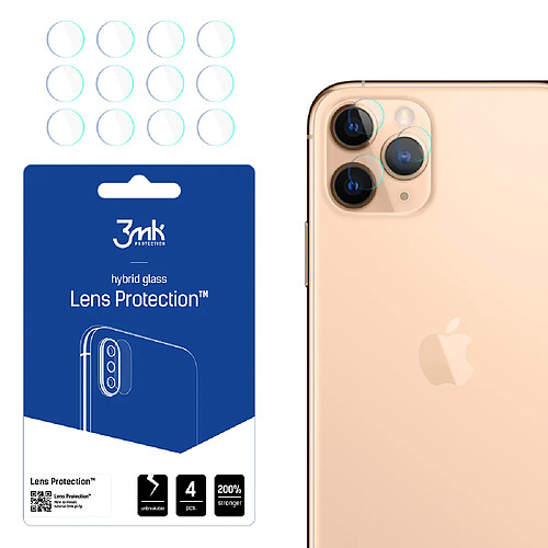 Max Protection Apple iPhone 11 Pro - 3mk Lens Protection