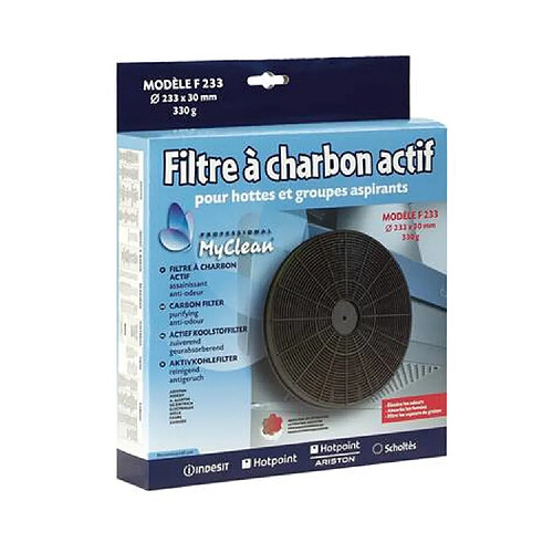 Hotpoint Filtre Charbon F233 Myc reference : C00090829