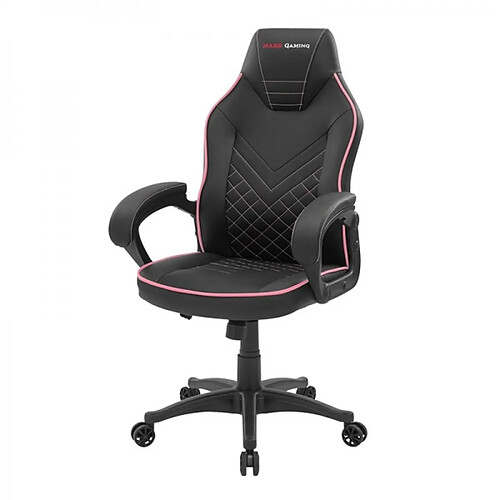 Chaise Ergonomique Mars Gaming MGCX - Qualité Premium - Air-Tech PRO - Remplissage Multicouche - Piston Classe 4 - Roues XL - Couleur Noir