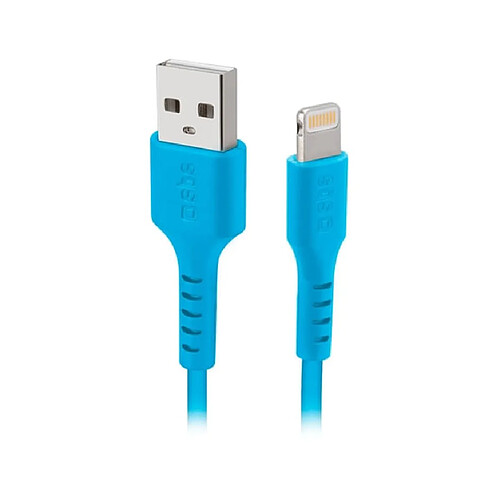 Sbs Câble lightning - USB-A 1m bleu