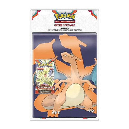 Asmodée Pokémon - Pack Portfolio 180 cartes + Booster EV03