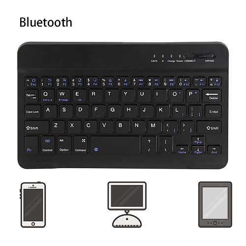 Universal Clavier Bluetooth tactile de 7 pouces pour tablettes Clavier Bluetooth sans fil iMac/iPad Téléphones Portables Tablettes G3 |