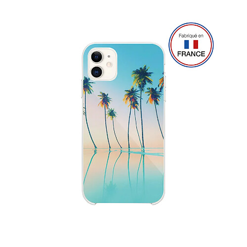 Coque Résine iPhone XR / 11 Palmiers - Fabriquée en France Bigben