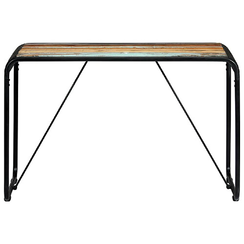 Maison Chic Table de salle à manger,Table à dîner 118x60x76cm Bois de récupération massif -GKD51941