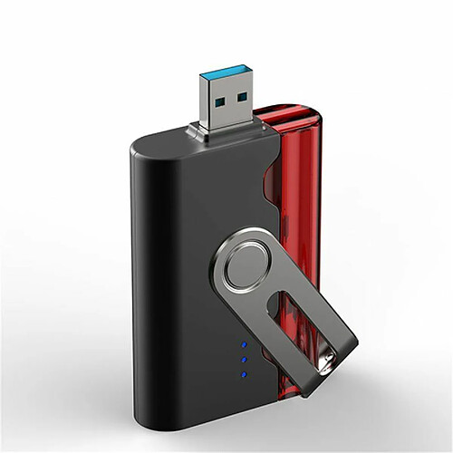 Sinobangoo Batterie Externe Portable 2600 mAh et Clé USB OTG