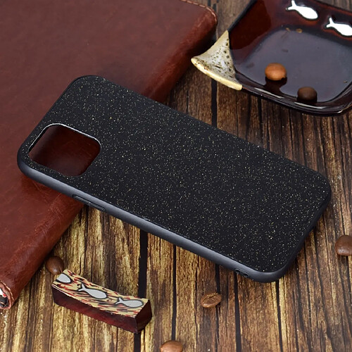 Wewoo iPhone 11 - Coque Paillette Noire