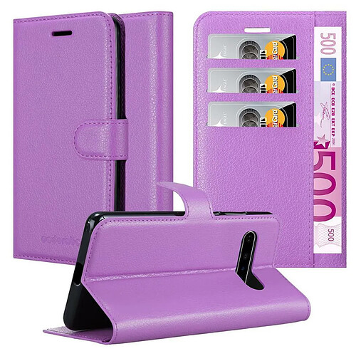 Cadorabo Coque LG V60 ThinQ Etui en Violet