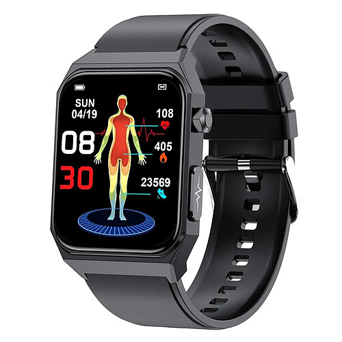 Yonis Montre Connectée IP68 ECG Suivi Santé