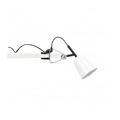 faro Lampe de bureau blanche Studio 1 ampoule