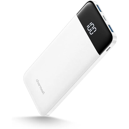 SANAG Power Bank 10400 Mah, Chargeur Portable Usb C Avec Led Numérique Affichage Batterie Externe Portable Avec 2 Entrées Et 3 Sorties 5 V/3 A Pour Huawei Xiaomi Smartphone