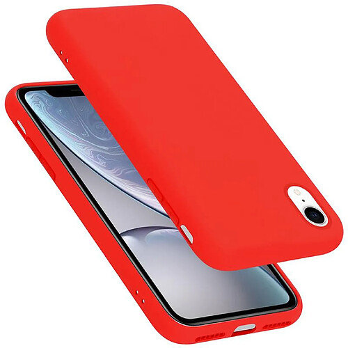 Cadorabo Coque iPhone XR Etui en Rouge