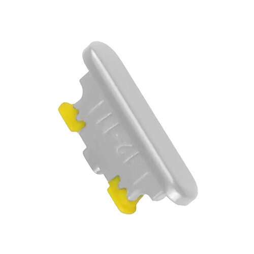 Avizar Clappio Bouton Power pour Samsung Galaxy A54 et A34 Blanc