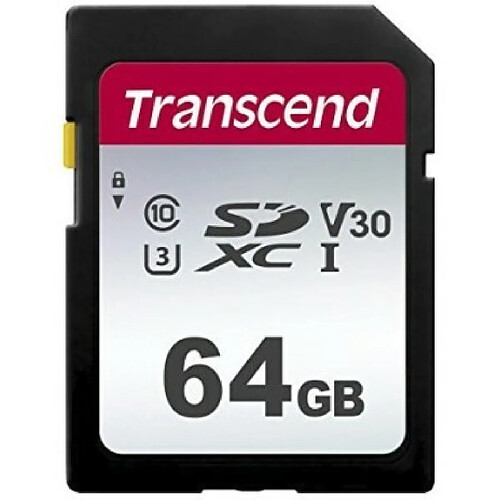 TRANSCEND Carte mémoire SDXC 64Go USH-I U3 V30