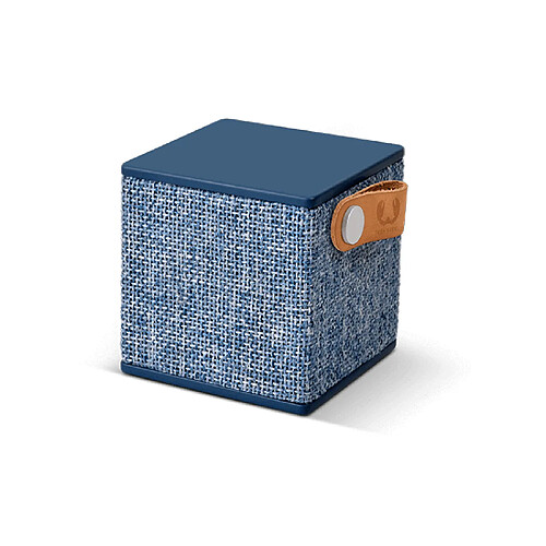 Fresh'n Rebel Rockbox Cube Fabriq Bleu indigo - Enceinte Bluetooth