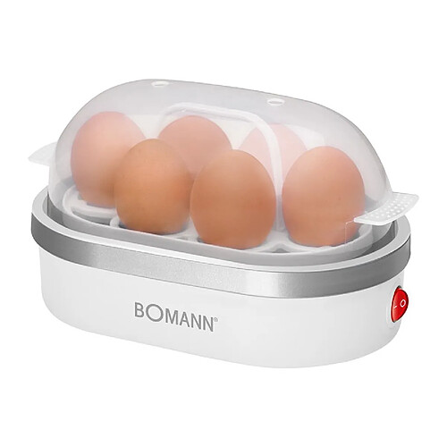 Cuiseur à oeufs Bomann EK 5022 CB Blanc/Argent