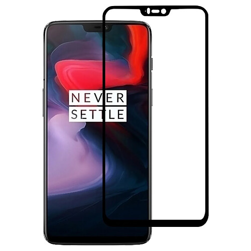 Wewoo Film en verre trempé de 0.33mm 9H 2.5D pour OnePlus 6