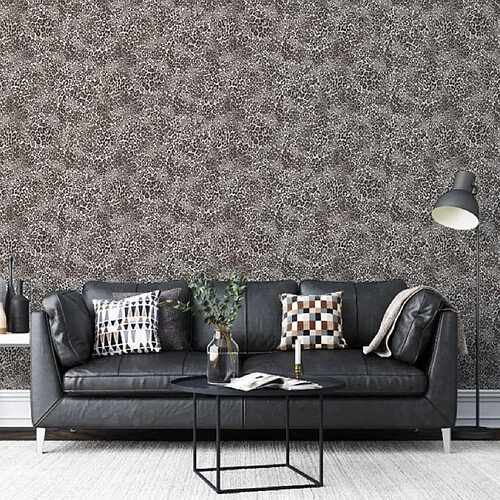 Noordwand Papier peint Leopard Print Noir