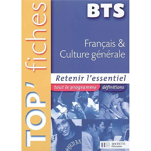 Français et culture générale BTS : retenir l'essentiel · Occasion