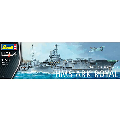 Revell Maquettes Bateaux : HMS Ark Royal & Tribal Class Destroyer