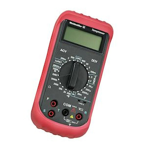 multimètre portable numérique - weidmuller temphaser - cat iii 600 v - weidmuller 9427300000