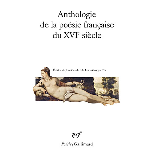 Anthologie de la poésie française du XVIe siècle